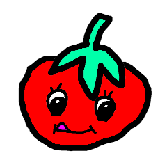 [LINEスタンプ] もしもしトマトちゃん 