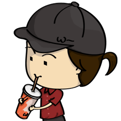 [LINEスタンプ] Fast Food Restaurant