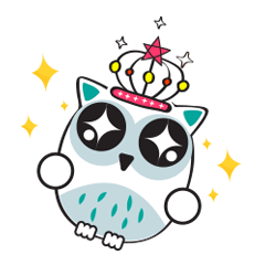 [LINEスタンプ] Nani Owl