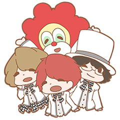 [LINEスタンプ] SEKAI NO OWARI by 恋犬 
