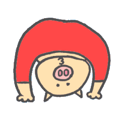 [LINEスタンプ] ゆるいぶた 