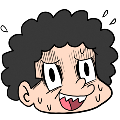[LINEスタンプ] 常に焦る少年サトル 