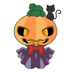 [LINEスタンプ] かぼちゃ 