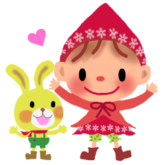 [LINEスタンプ] little chiple ＆ うさ太郎 fetchpriority=high