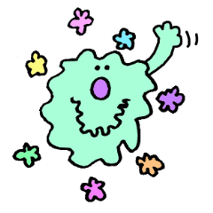 [LINEスタンプ] POPPIN モンスター 