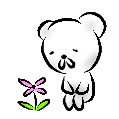 [LINEスタンプ] しろくまさん 