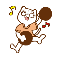[LINEスタンプ] のんべんだらり な ねこ うさぎ 