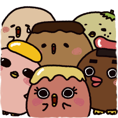 [LINEスタンプ] つくねちゃんと愉快な仲間達 