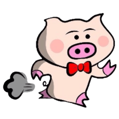 [LINEスタンプ] ブタ君の生活 その2 