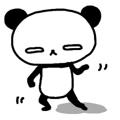 [LINEスタンプ] 白目パンダ 2 