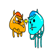 [LINEスタンプ] ハムクラゲ＆ブタクラゲ