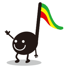 [LINEスタンプ] アイリーミュージッ君 