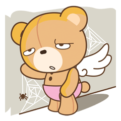 [LINEスタンプ] Flying Bear