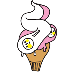 [LINEスタンプ] 牛 にゅう子 さん fetchpriority=high