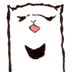 [LINEスタンプ] アルパカですぞ 