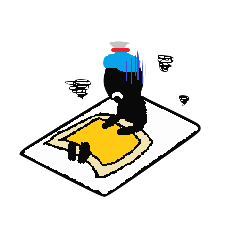 [LINEスタンプ] シルエットさん 