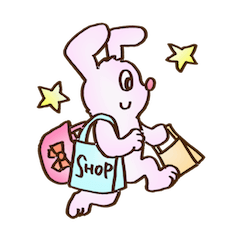 [LINEスタンプ] ウサギのサンディ 