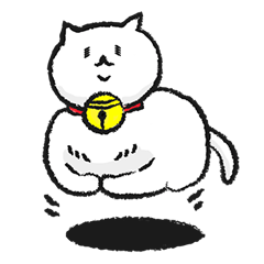 [LINEスタンプ] 浮きネコさま 