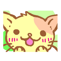 [LINEスタンプ] ワンピを着た猫