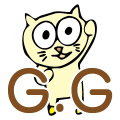 [LINEスタンプ] 文字がでかい G.G Stamp 