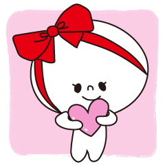 [LINEスタンプ] 白玉ちゃん☆1☆ 