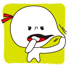 [LINEスタンプ] 白玉ちゃん☆2☆ 