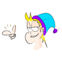 [LINEスタンプ] korp crew doing nothing ！！ 