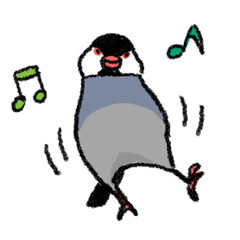 [LINEスタンプ] 文鳥スタンプ fetchpriority=high