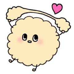 [LINEスタンプ] ふわふわ 綿くん fetchpriority=high