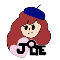 [LINEスタンプ] 女優のジョリー 