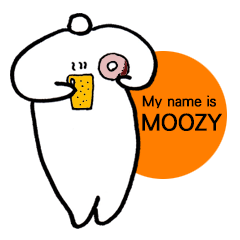 [LINEスタンプ] 毎日、Moozy 