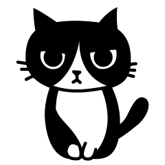 [LINEスタンプ] 強気にゃんこのツヨキン