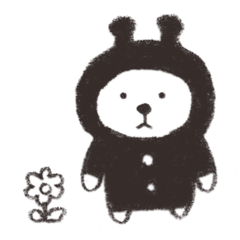 [LINEスタンプ] 宇宙から来たくま。ぱーと1 fetchpriority=high