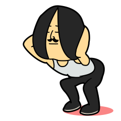 [LINEスタンプ] ムッシュはっとり