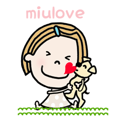 [LINEスタンプ] miu love fetchpriority=high