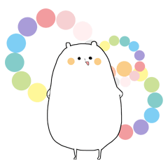 [LINEスタンプ] もちもちまん 