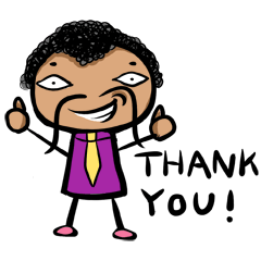 [LINEスタンプ] ヒゲパーにいさん(英語版) 