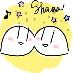 [LINEスタンプ] しゃーさんの没なボクら 