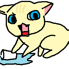 [LINEスタンプ] ネコ 