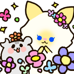 [LINEスタンプ] みかんちゃん 