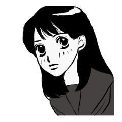 [LINEスタンプ] 少女漫画的