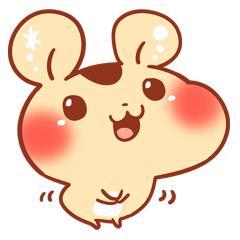 [LINEスタンプ] ちびほわあにまる