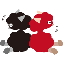 [LINEスタンプ] 忍者シープ