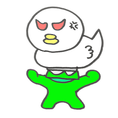 [LINEスタンプ] ノリノリな蛙アイドル 
