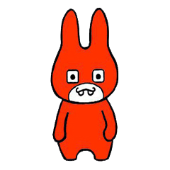 [LINEスタンプ] 元祖ウサギのまひろん 