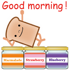 [LINEスタンプ] グッド モーニング