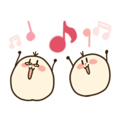 [LINEスタンプ] ねる＆ぺて 