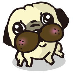 [LINEスタンプ] ゆるパグライフ 