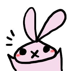 [LINEスタンプ] うさメモ 
