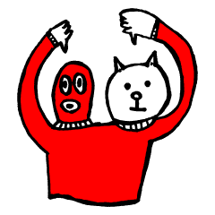 [LINEスタンプ] タコとネコ 